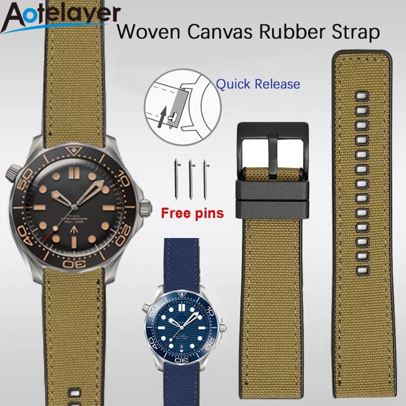 20mm 22mm 24mm Quick Release W – Canvas Strap Watch Bewertung und Preis