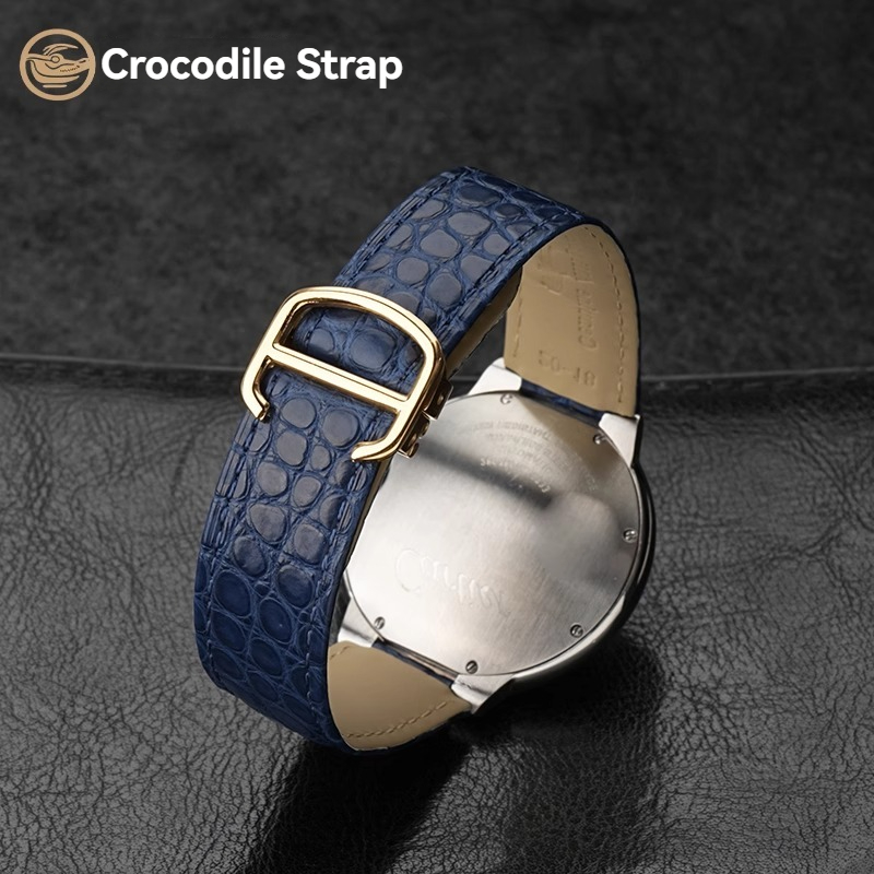 Krokodilleder-Uhrenarmband für – Cartier Watch Ballon Bleu Bewertung und Preis