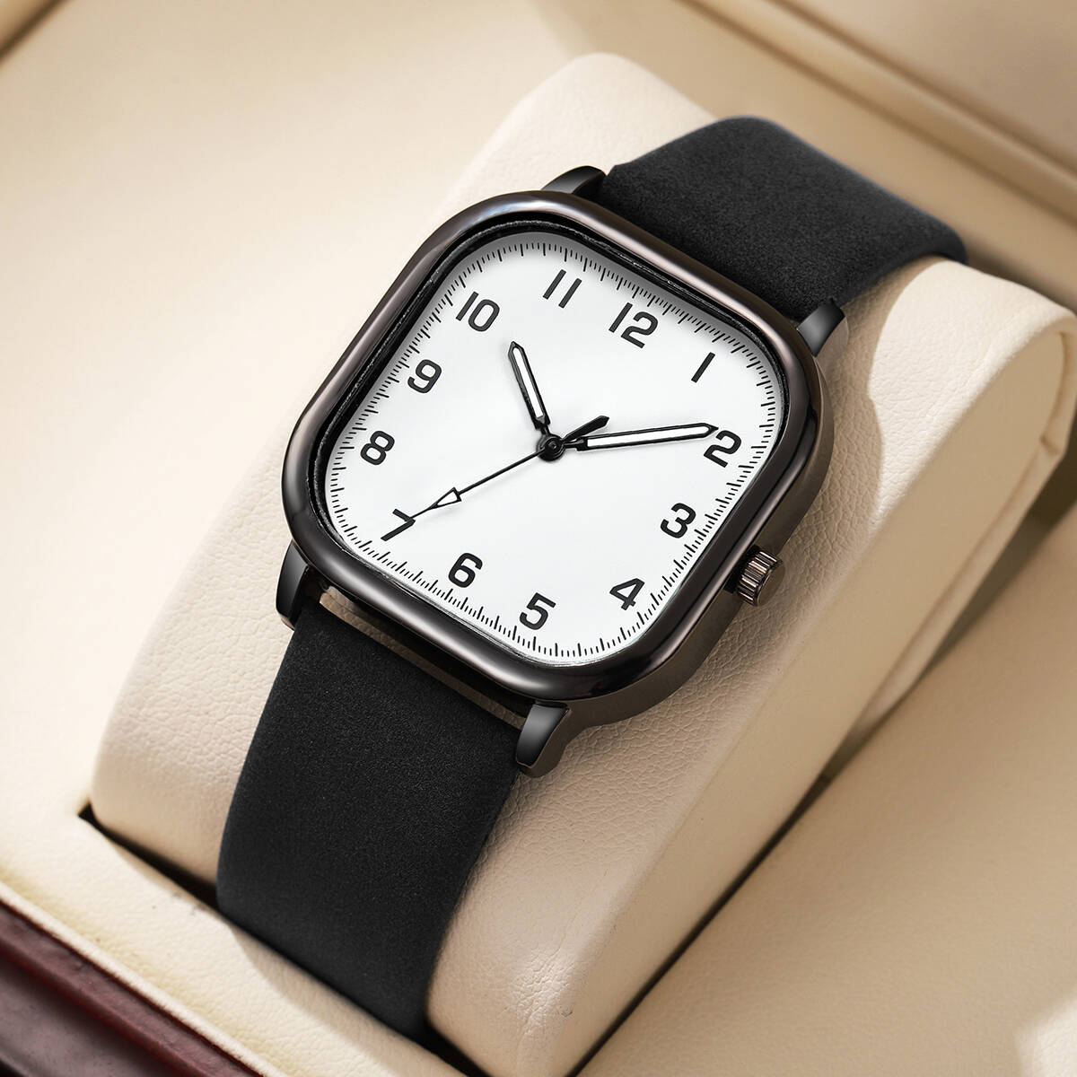 Mode Männer Business Uhren Ein – Leather Watch Band Men Bewertung und Preis