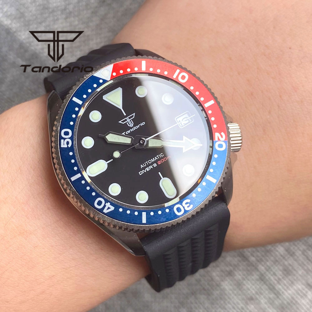 Tandorio NH35A 37 mm Automatik – Rubber Strap Diver Bewertung und Preis